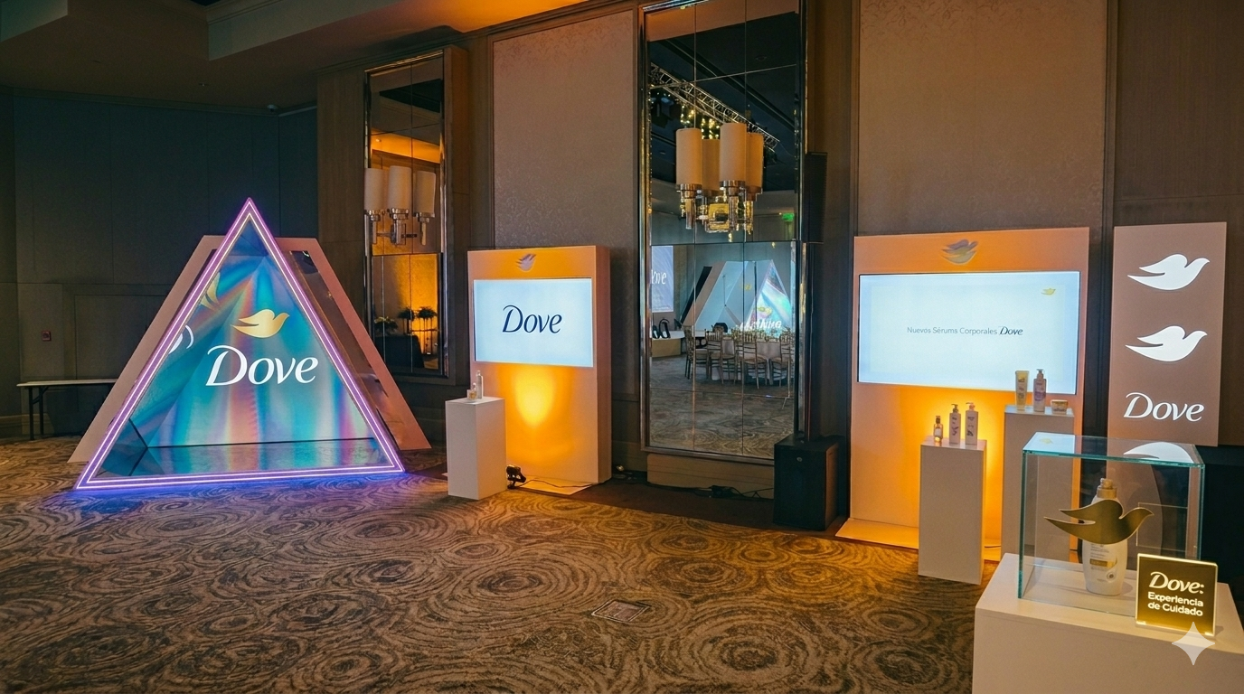 Dove (Unilever): Activaciones de Marca y Eventos de Experiencia